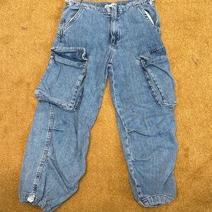 Zara Girls Cargo Jeans